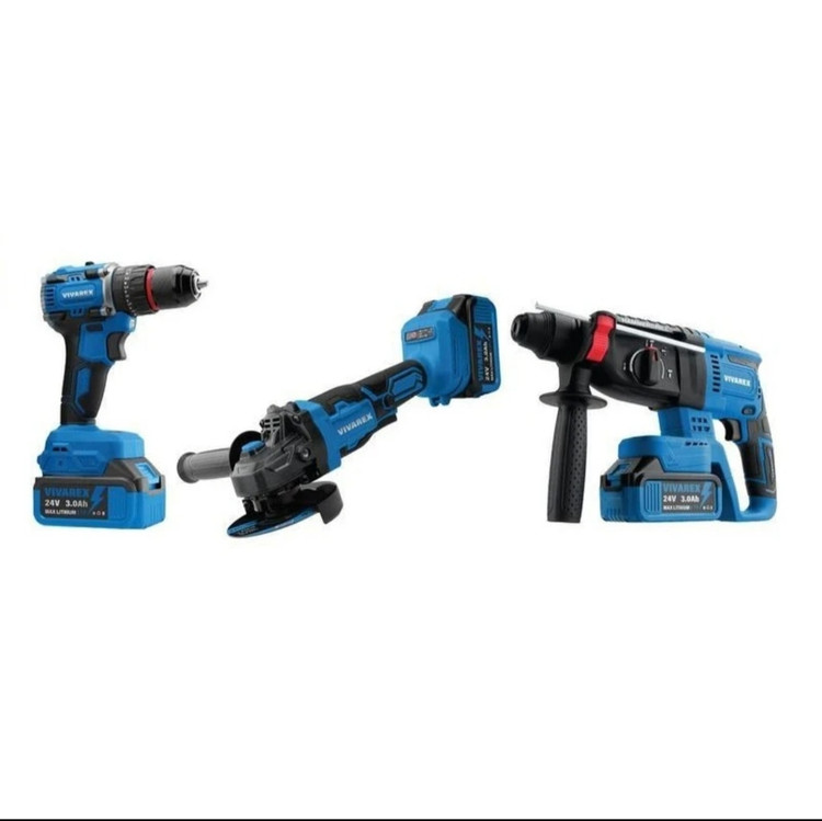 کیت 3عددی شارژی ویوارکس مدل VR2403-BCK ۲۴