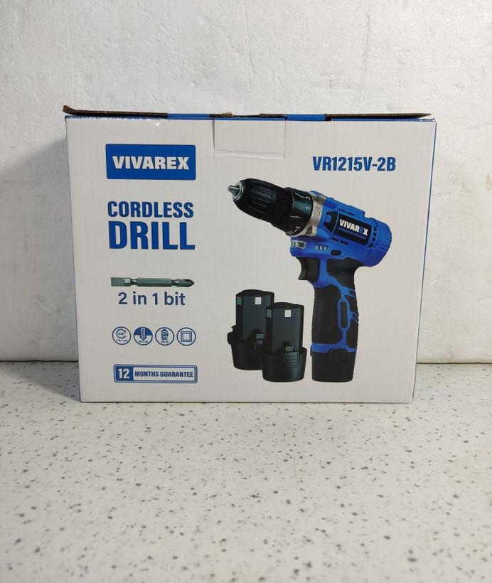 دریل شارژی 12 ولتی ویوارکس VR1215V-2Bدوباطری