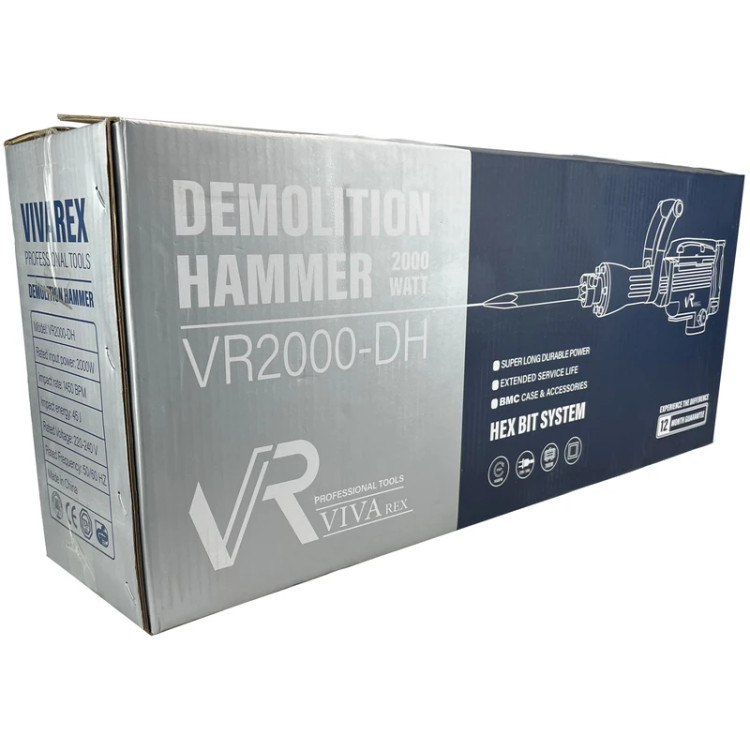 چکش تخریب 15 کیلویی ویوارکس vr2000-dh