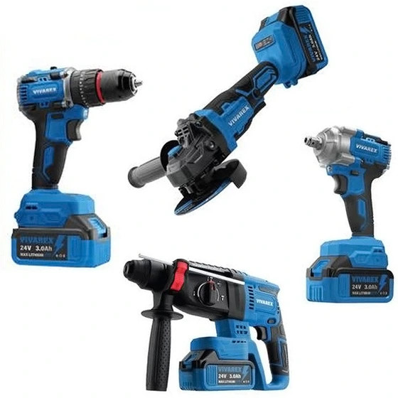 کیت 4عددی شارژی ویوارکس مدل VR2404_BCK
